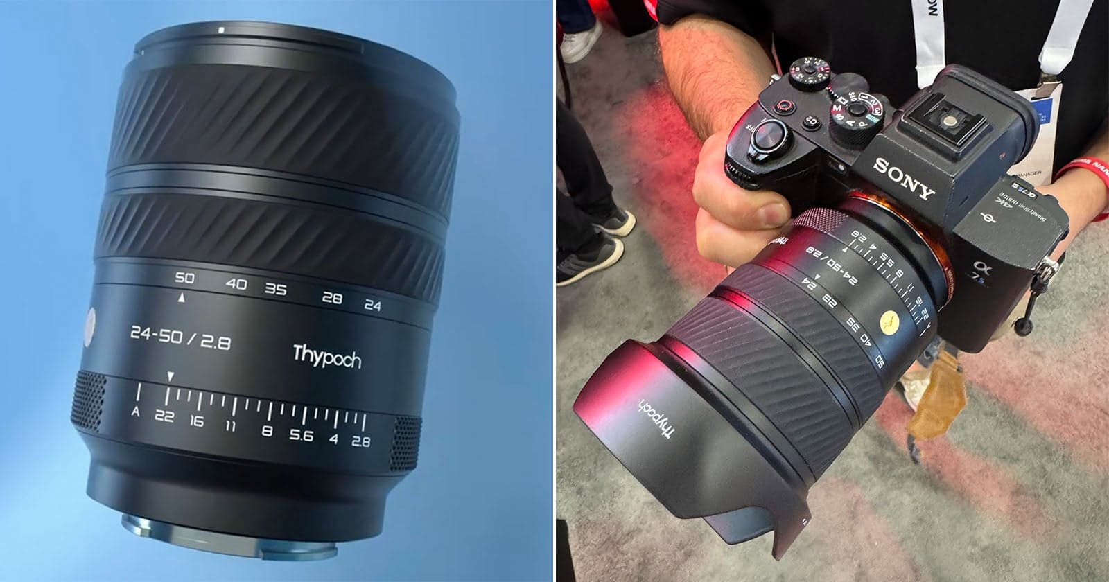 Thypoch’s AF 24-50mm f/2.8 Arrives Next Month and Is the First of Six New AF Lenses