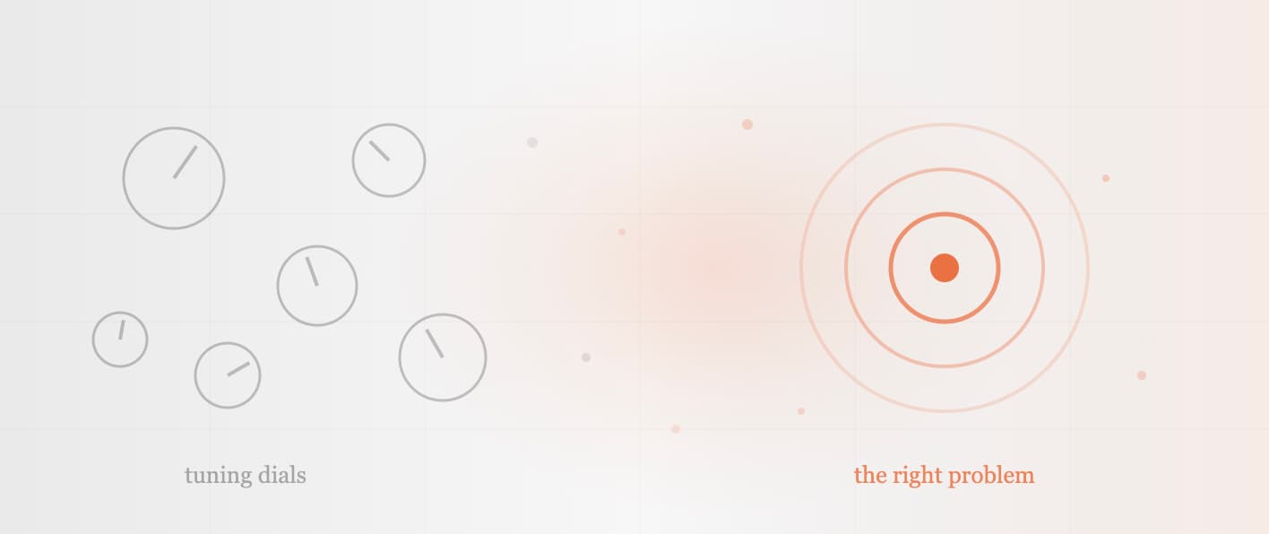 Stop Tuning Hyperparameters. Start Tuning Your Problem.