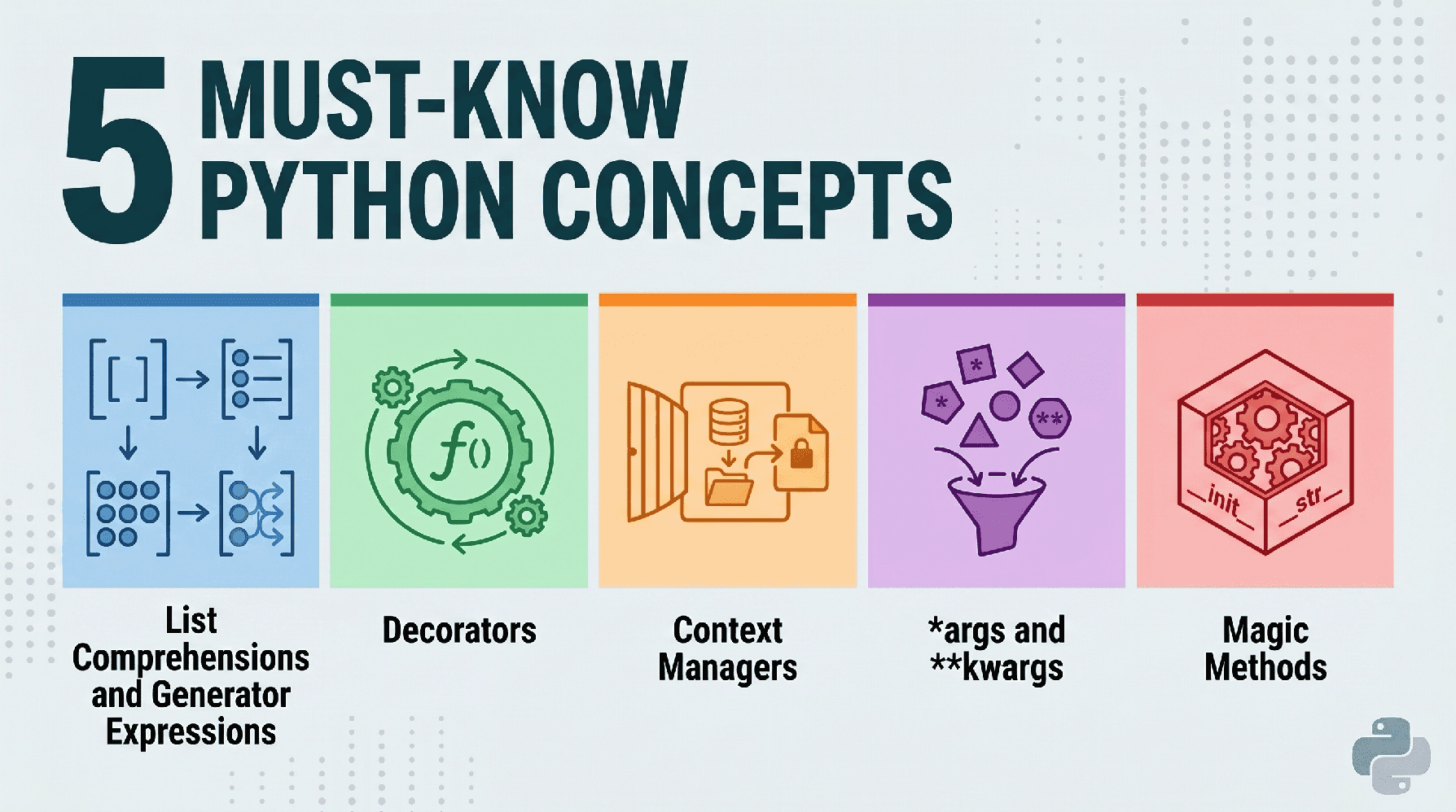 5 Must-Know Python Concepts