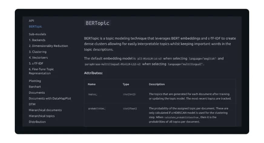 Understanding BERTopic: From Raw Text to Interpretable Topics